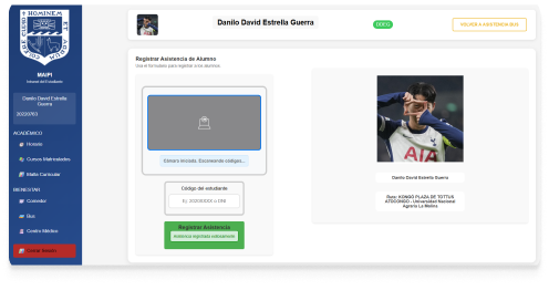 reconocimiento con codigo de barras